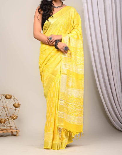 Comfy Linen Saree 1.0