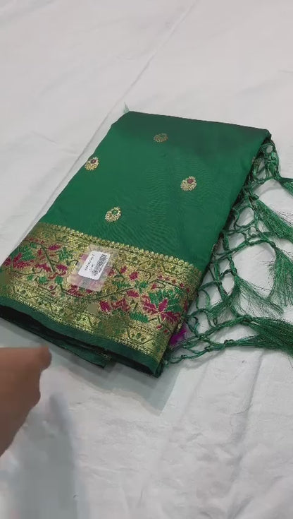 Soft Silk Saree with Gorgeous Borderwork