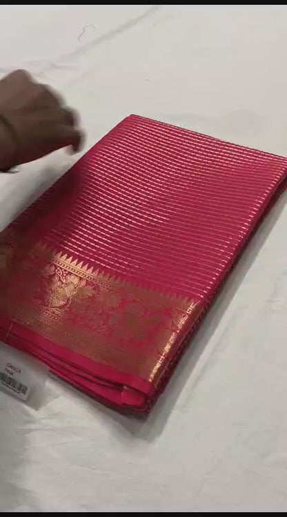 Aradyaa Soft Copper Silk Saree