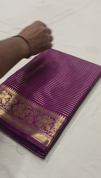 Aradyaa Soft Copper Silk Saree