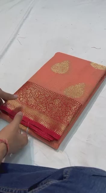 Soft Cotton Linen Saree