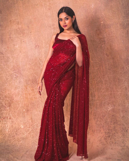 Khushi Georgette Partywear Saree