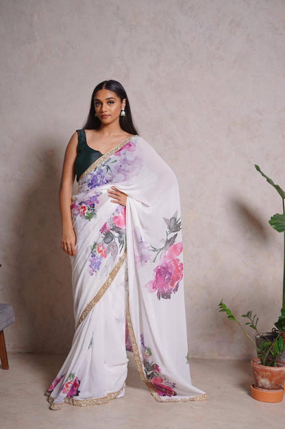 Floral Georgette Sarees