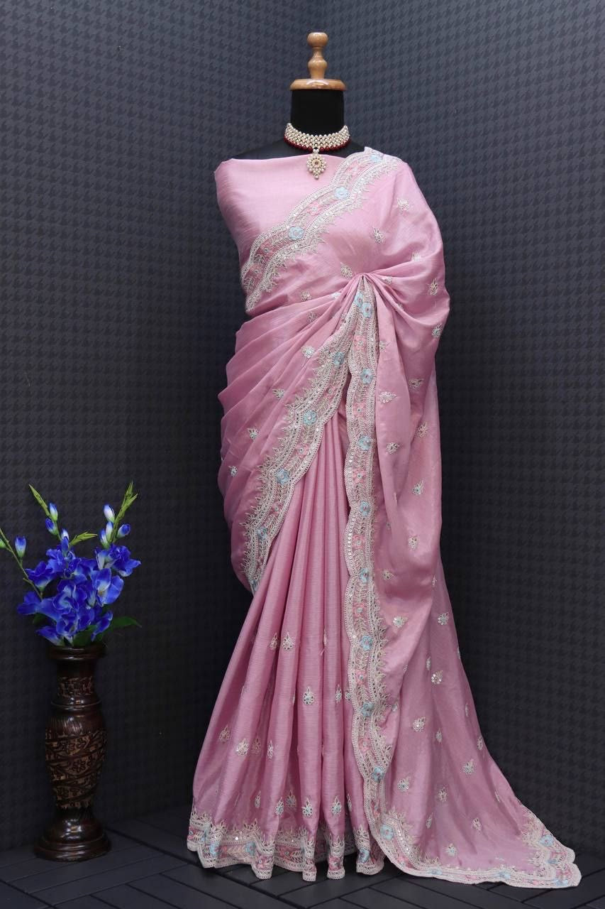 Partywear Designer Georgette Sarees