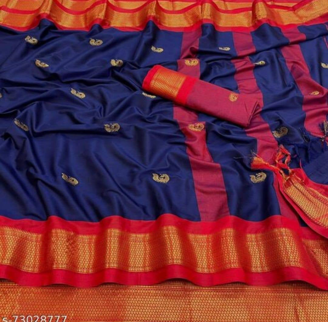 Korvai Cotton Silk Saree - Bridesmaid Special