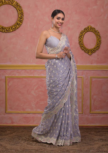 Partywear Designer Georgette Sarees